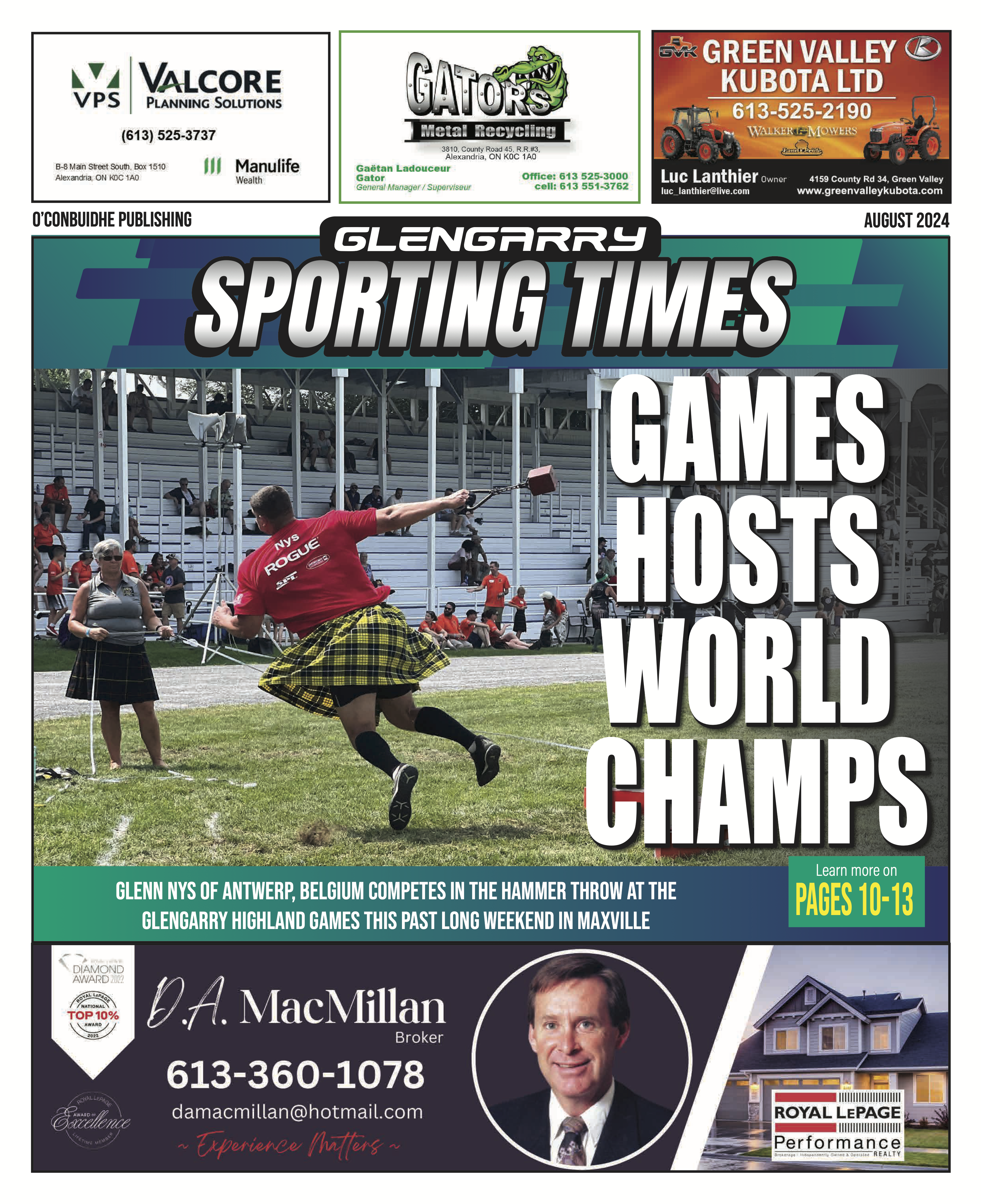 10 - Glengarry Sporting Times