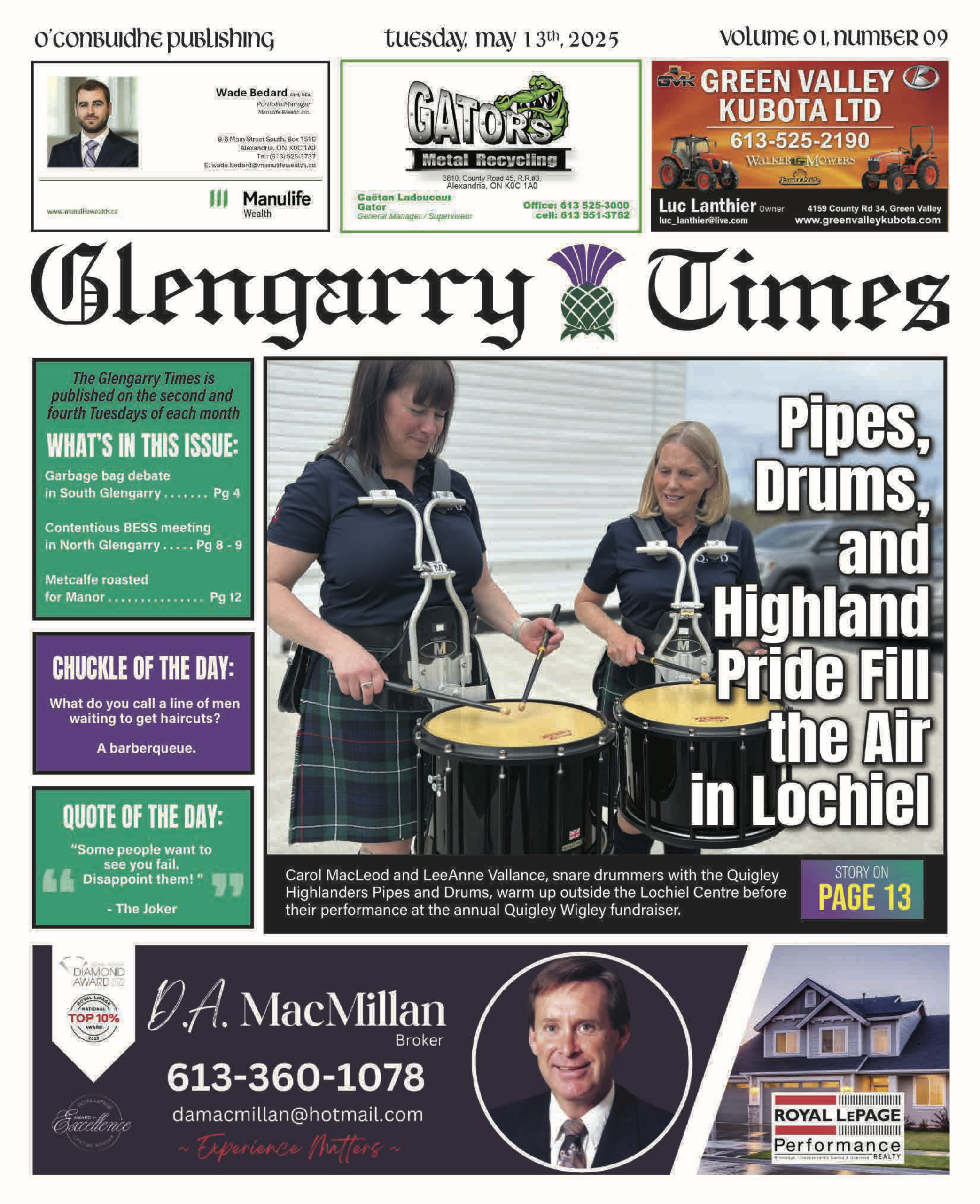 09 - Glengarry Times